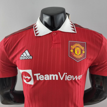Load image into Gallery viewer, MANCHESTER UNITED HOME PLAYER JERSEY 2022/23