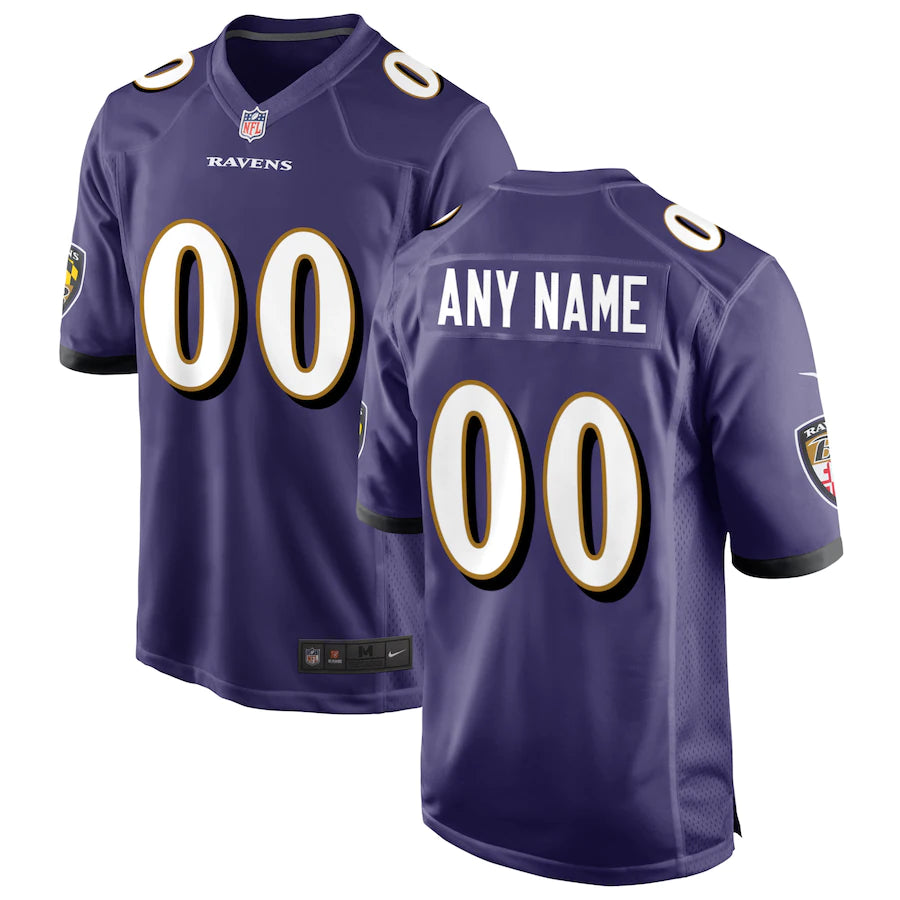 BALTIMORE RAVENS COLOR/HOME JERSEY ??? TGJERSEYS