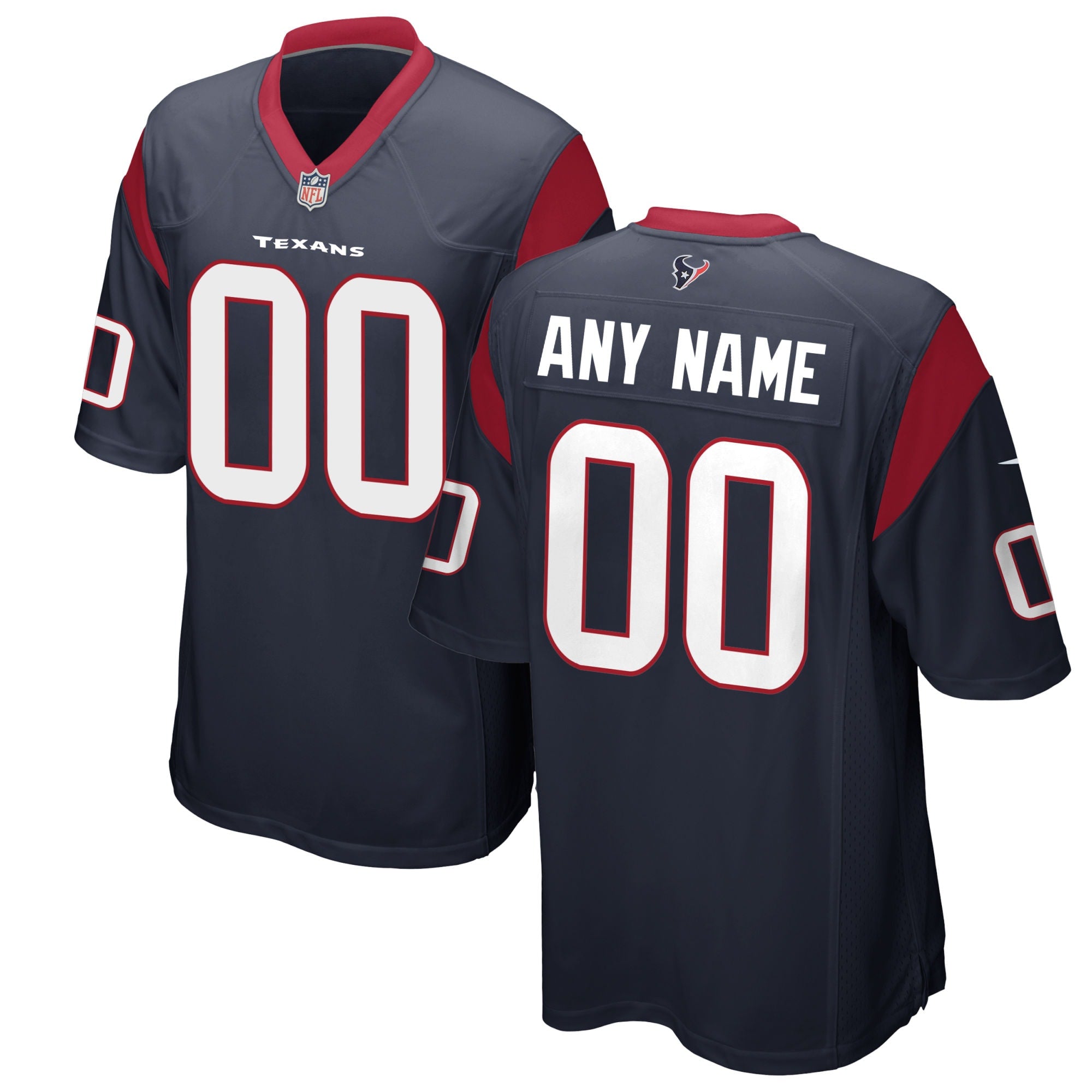 HOUSTON TEXANS COLOR/HOME JERSEY TGJERSEYS