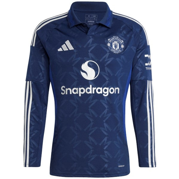 MANCHESTER UNITED AWAY LONG SLEEVE FAN JERSEY 24/25