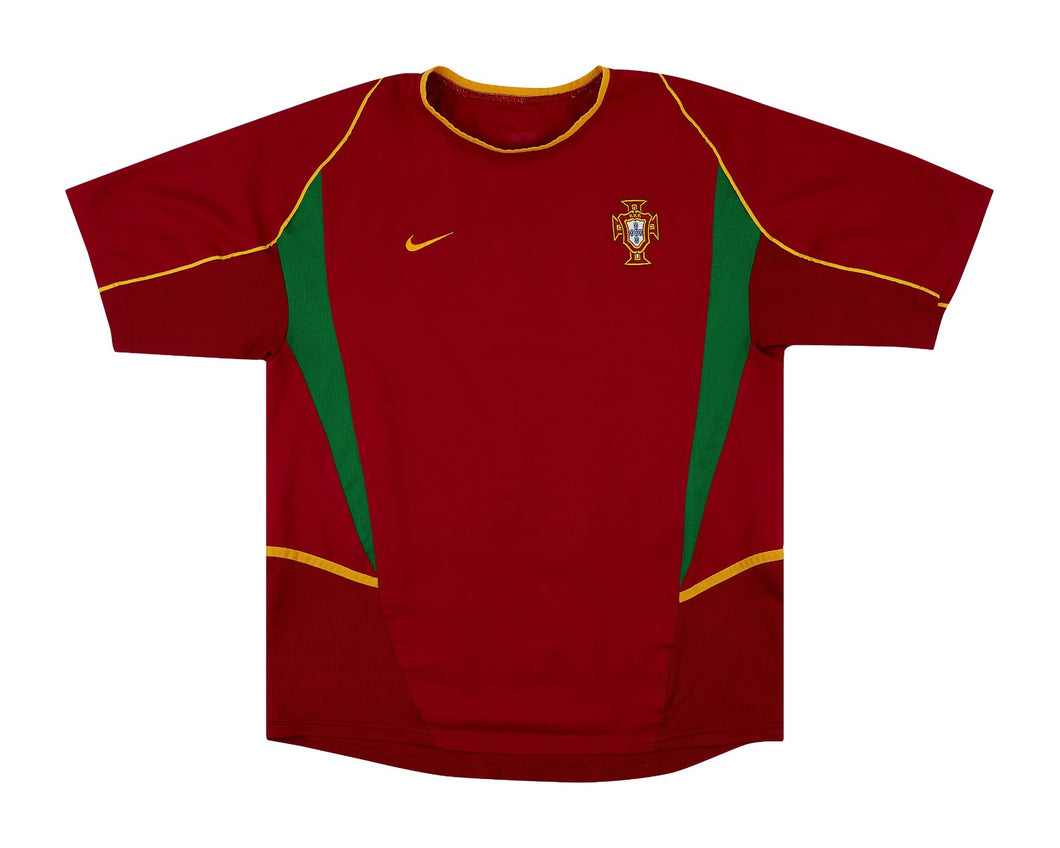 PORTUGAL HOME RETRO JERSEY 2002/03