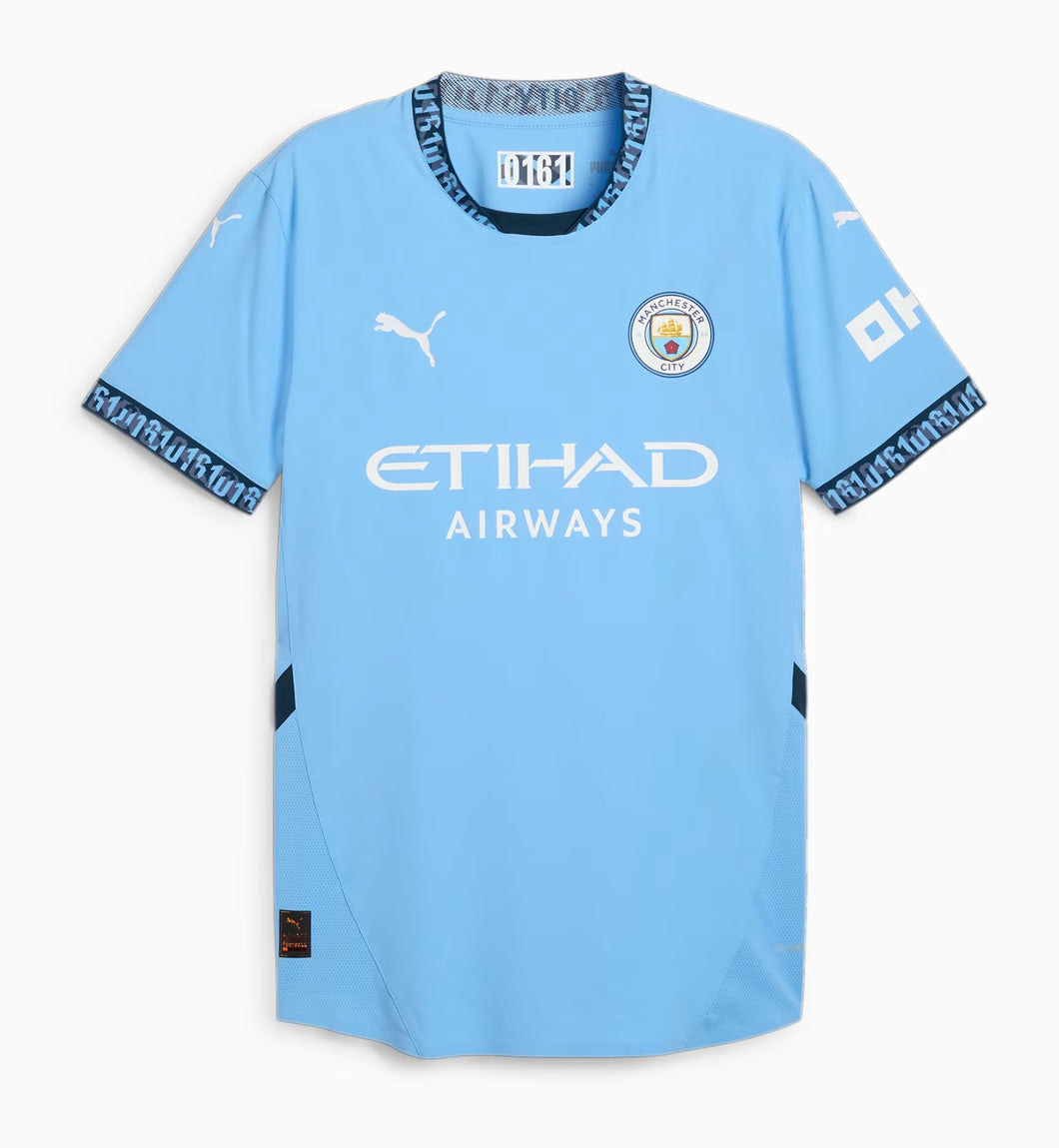 MANCHESTER CITY HOME PLAYER JERSEY 24/25