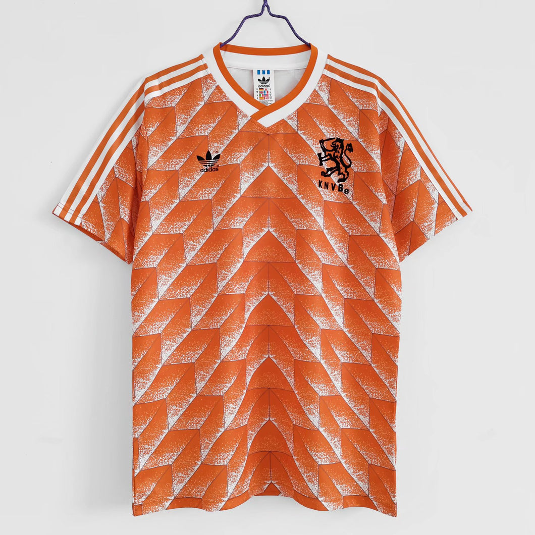 NETHERLANDS HOME RETRO JERSEY 1988