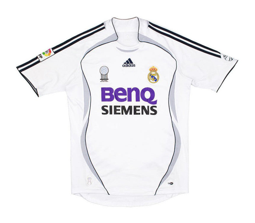 REAL MADRID HOME RETRO JERSEY 06/07