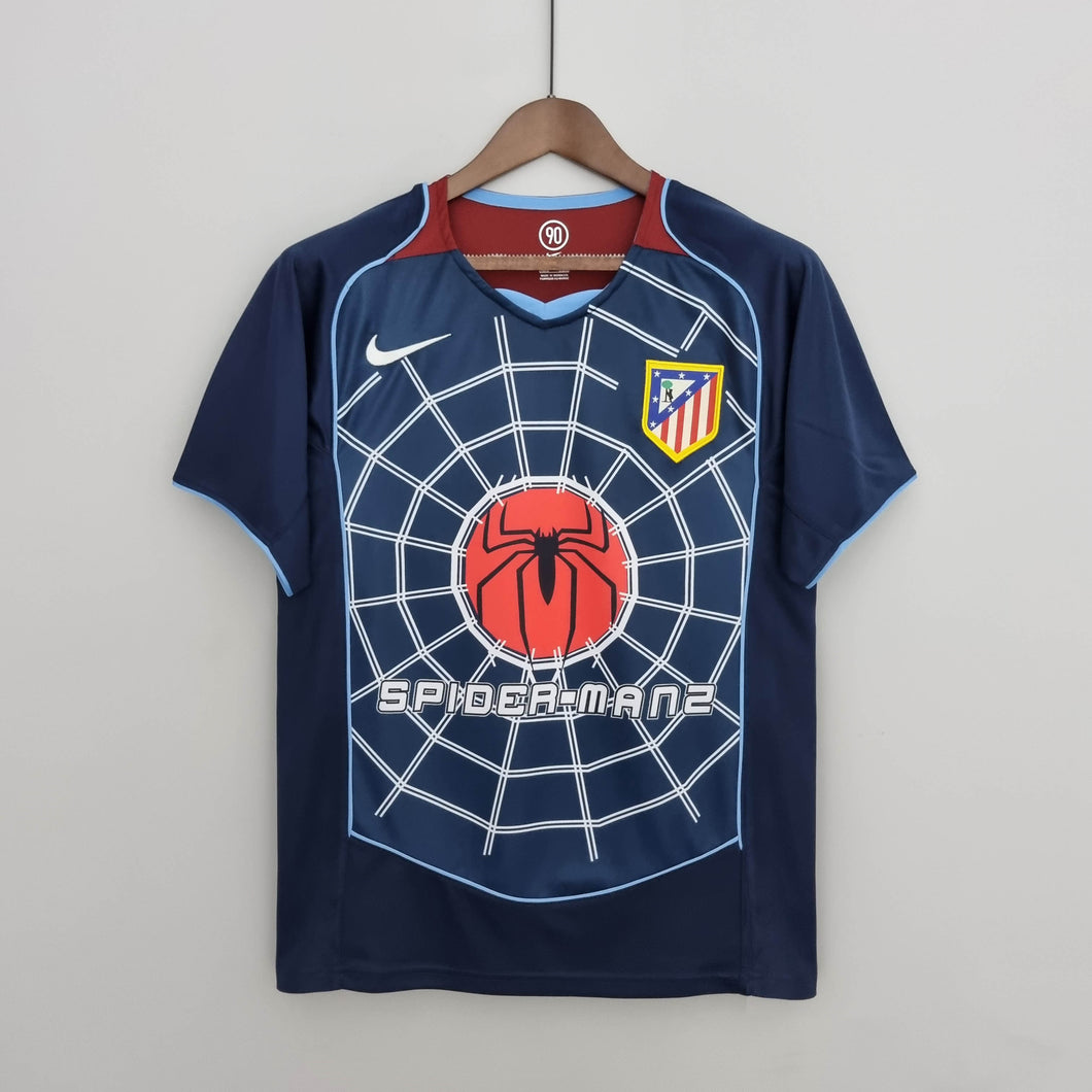 ATLETICO MADRID AWAY RETRO SPIDERMAN JERSEY 2004/05