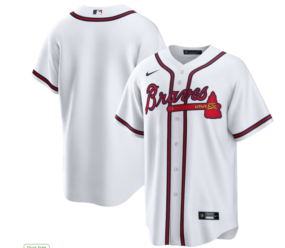 ATLANTA BRAVES HOME REPLICA JERSEY