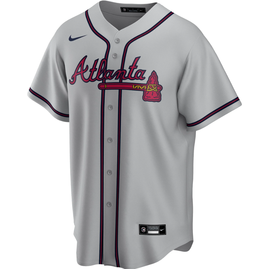 ATLANTA BRAVES ROAD REPLICA JERSEY