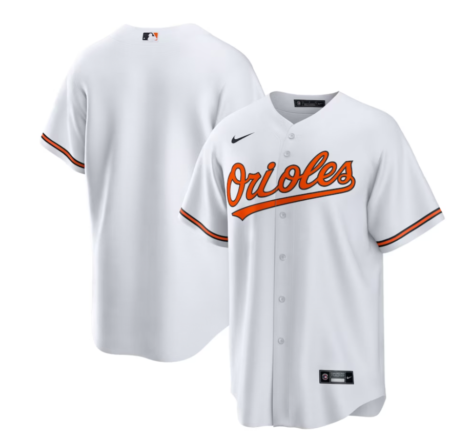 BALTIMORE ORIOLES HOME REPLICA JERSEY