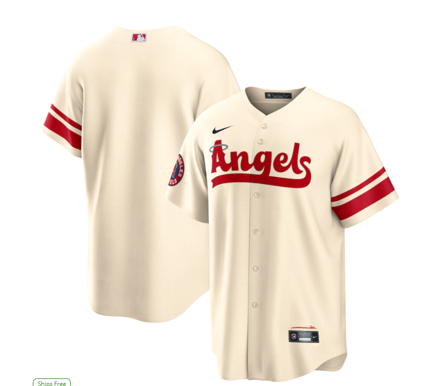 LOS ANGELES ANGELS CITY CONNECT REPLICA JERSEY