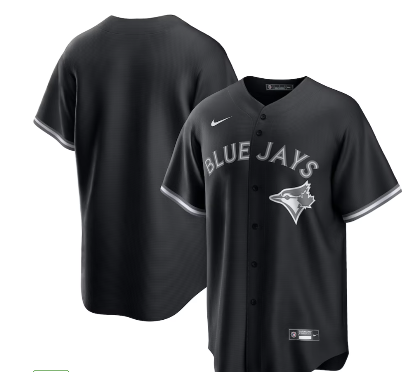 TORONTO BLUE JAYS BLACK ALTERNATE REPLICA JERSEY