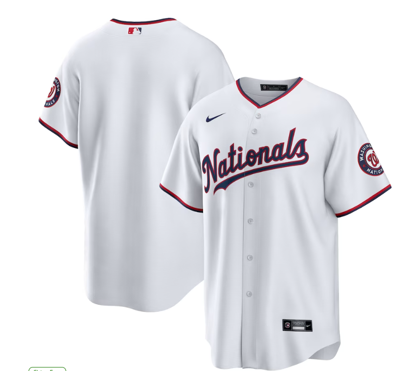 WASHINGTON NATIONALS HOME REPLICA JERSEY