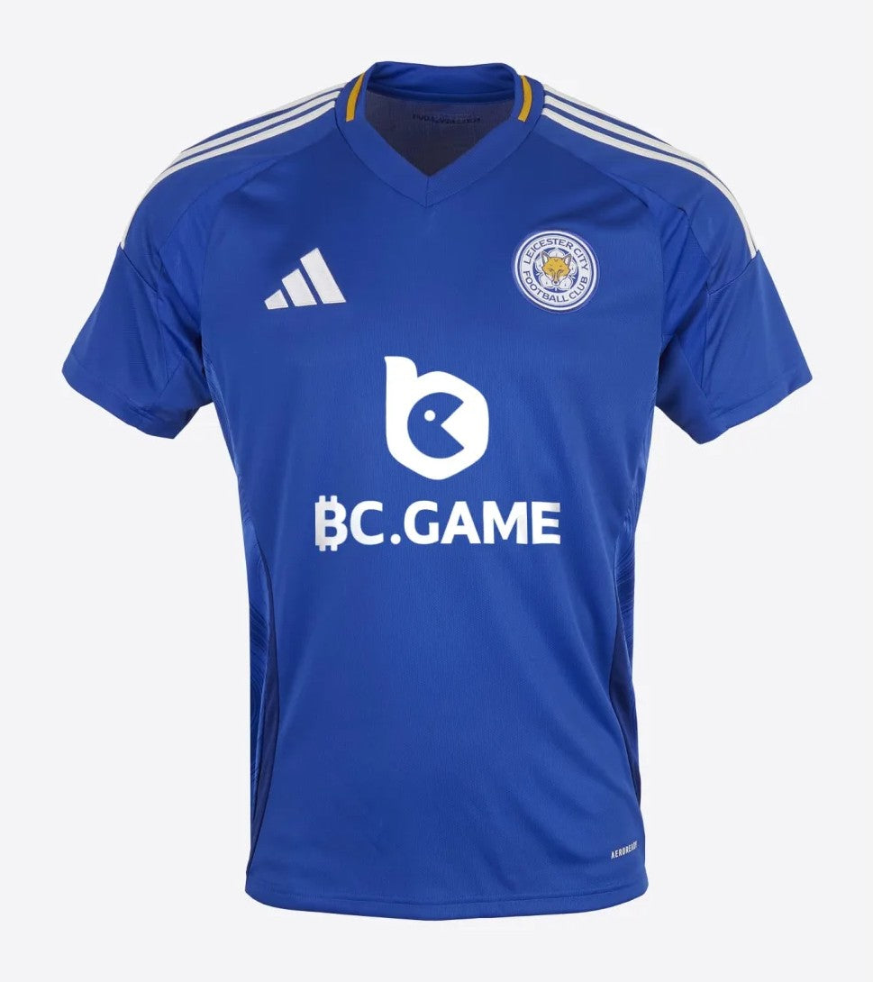 LEICESTER CITY HOME FAN JERSEY 24/25