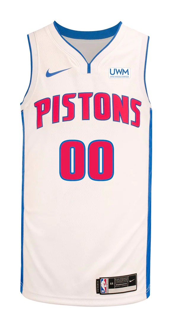 DETROIT PISTONS ASSOCIATION JERSEY 23/24