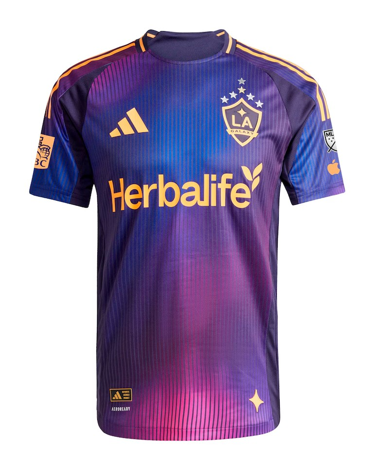LA GALAXY AWAY PLAYER JERSEY 2025