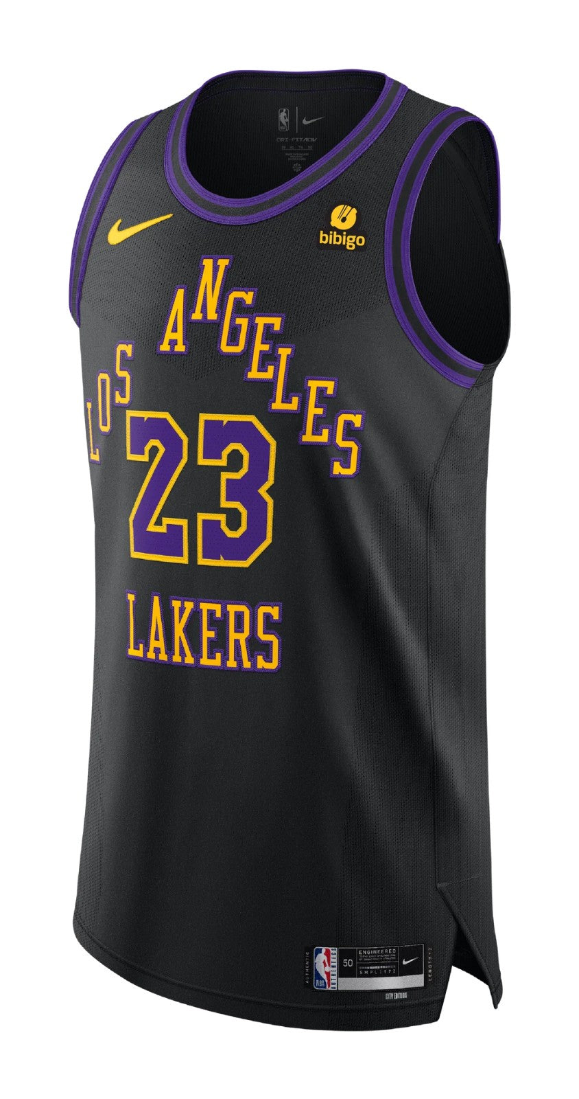 LOS ANGELES LAKERS CITY JERSEY 23/24