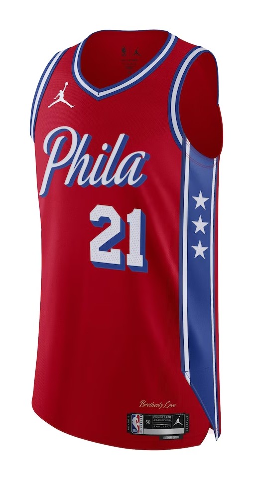 PHILADELPHIA 76ERS STATEMENT JERSEY 23/24