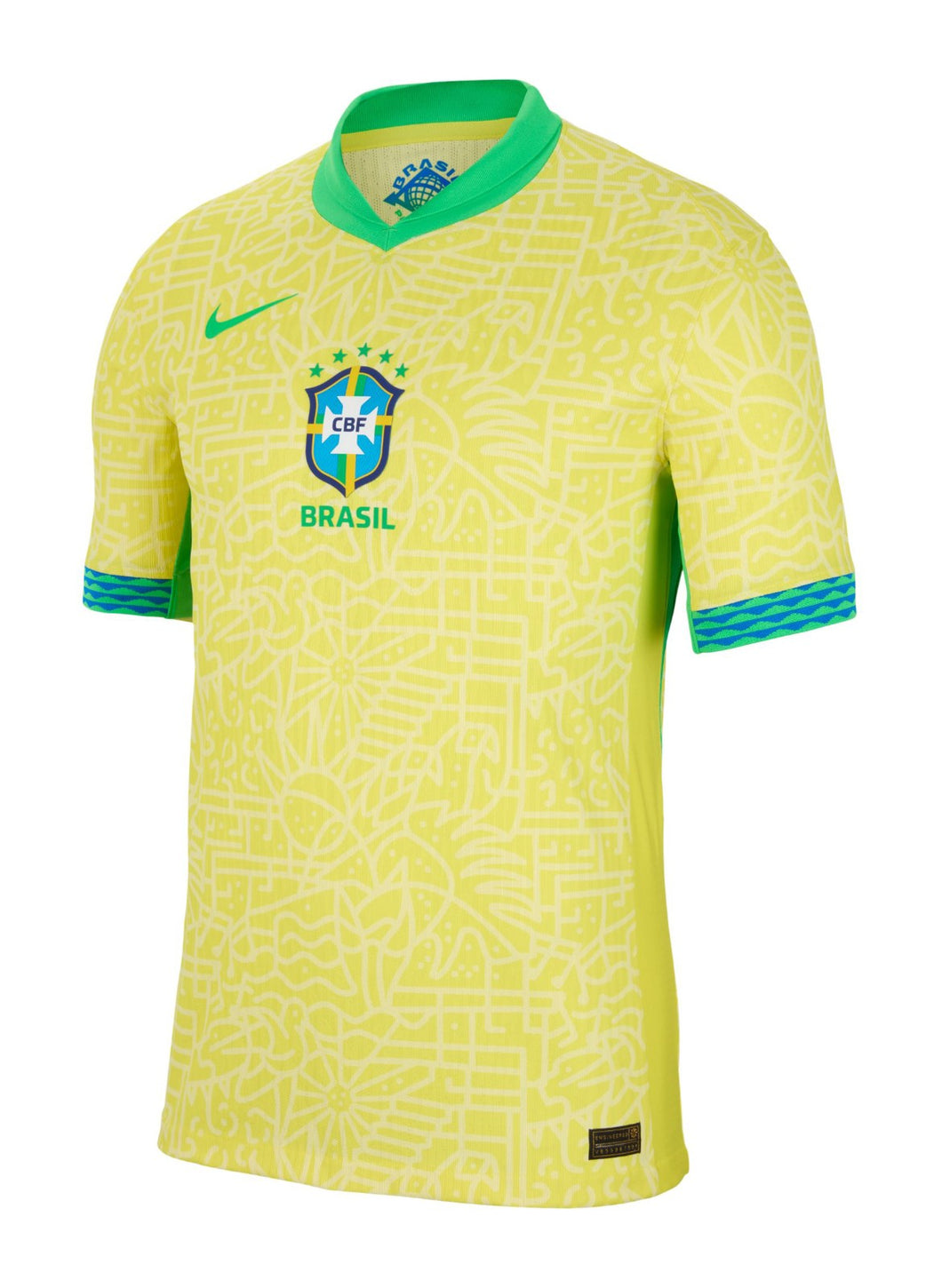 BRAZIL HOME FAN JERSEY 2024