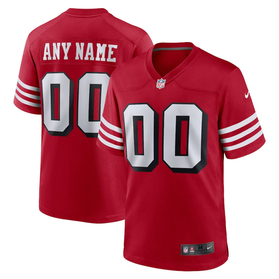 SAN FRANCISCO 49ERS COLOR/HOME JERSEY – TGJERSEYS