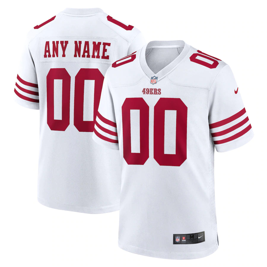 SAN FRANCISCO 49ERS COLOR/AWAY JERSEY – TGJERSEYS