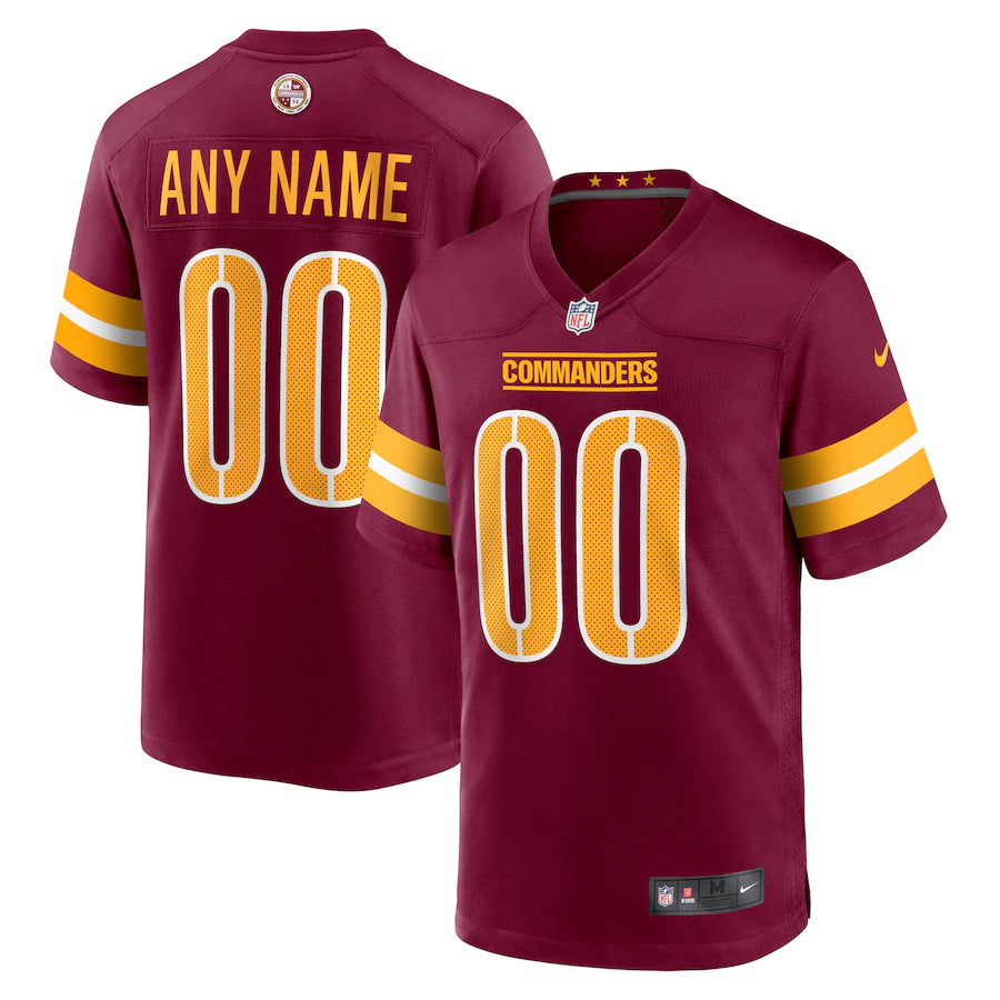 WASHINGTON COMMANDERS COLOR/HOME JERSEY TGJERSEYS