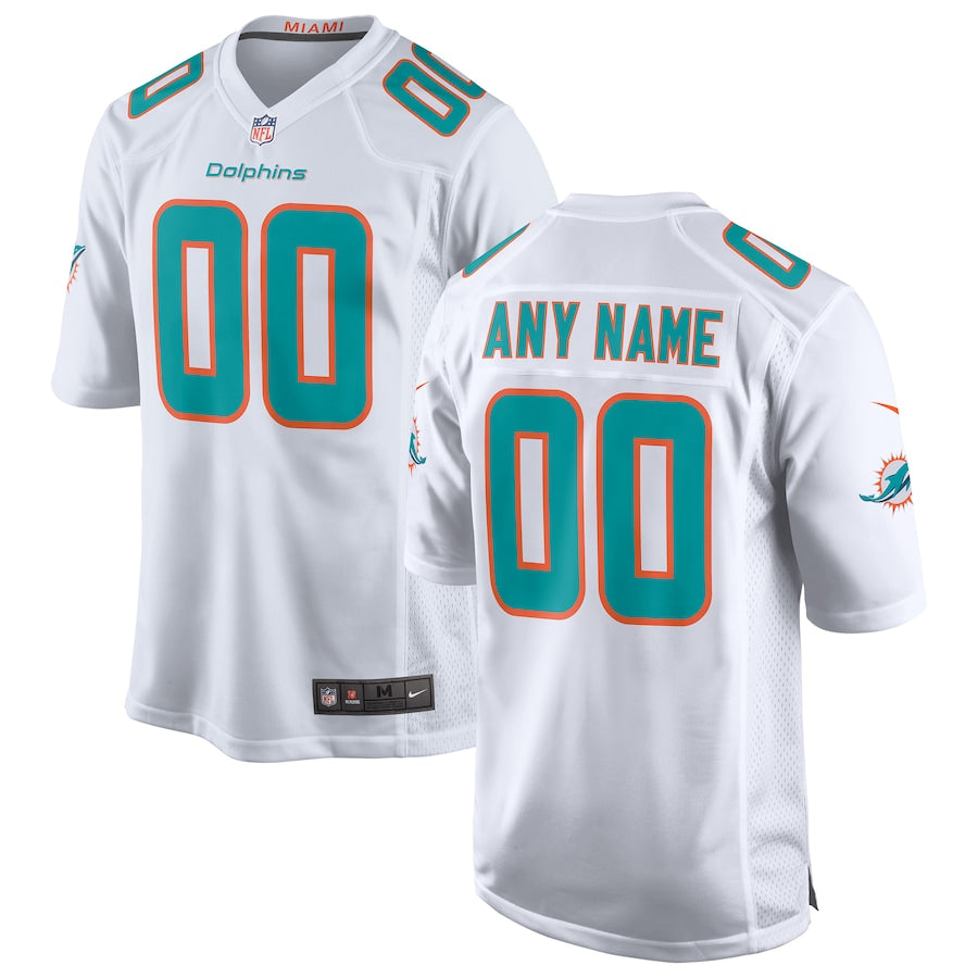 MIAMI DOLPHINS COLOR/AWAY JERSEY