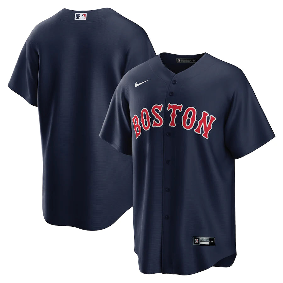 BOSTON RED SOX NIKE NAVY ALTERNATE REPLICA TEAM JERSEY