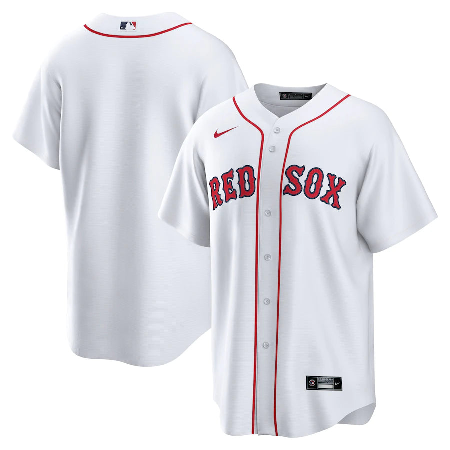 BOSTON RED SOX NIKE WHITE HOME BLANK REPLICA JERSEY